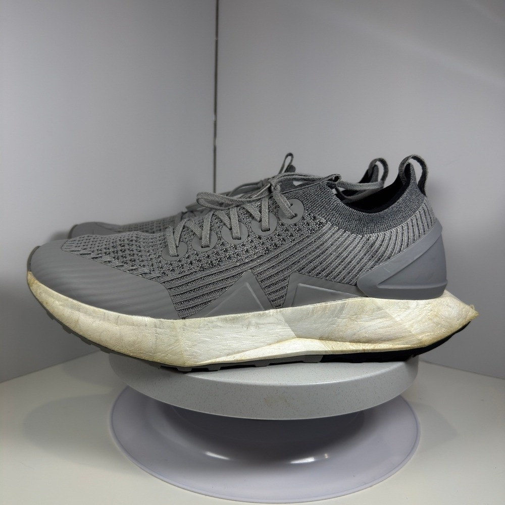 Allbirds Running Shoes Gray Knit Lace Up Sneakers Men size US 11 EU 44